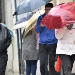 Frente frío provocará descenso de temperaturas y lluvias en varias regiones del país
