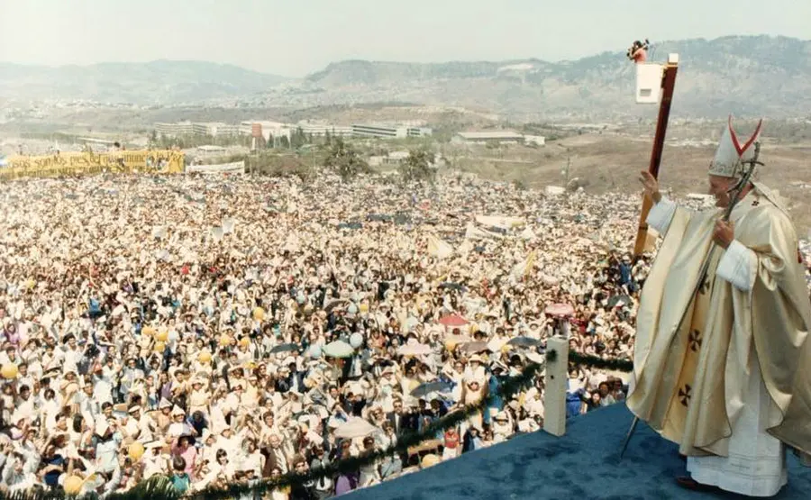 Se cumplen 43 años de la visita del Papa Juan Pablo II a Honduras ...