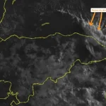 Lluvias dispersas y actividad eléctrica afectarán varias regiones del país; persiste polvo del Sahara
