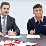 Thiago Almada firma contrato hasta finales de 2030 con River Plate