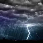 Condiciones inestables y lluvias con actividad eléctrica en todo el país
