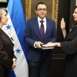 Cancillería juramenta nueva embajadora de Honduras en Austria