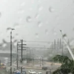 Lluvias y chubascos en varias regiones de Honduras por influencia de una vaguada